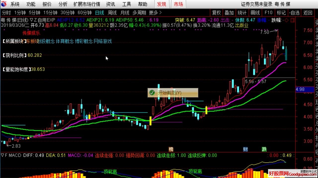 自用EXP主图指标 源码 通达信 贴图 无未来